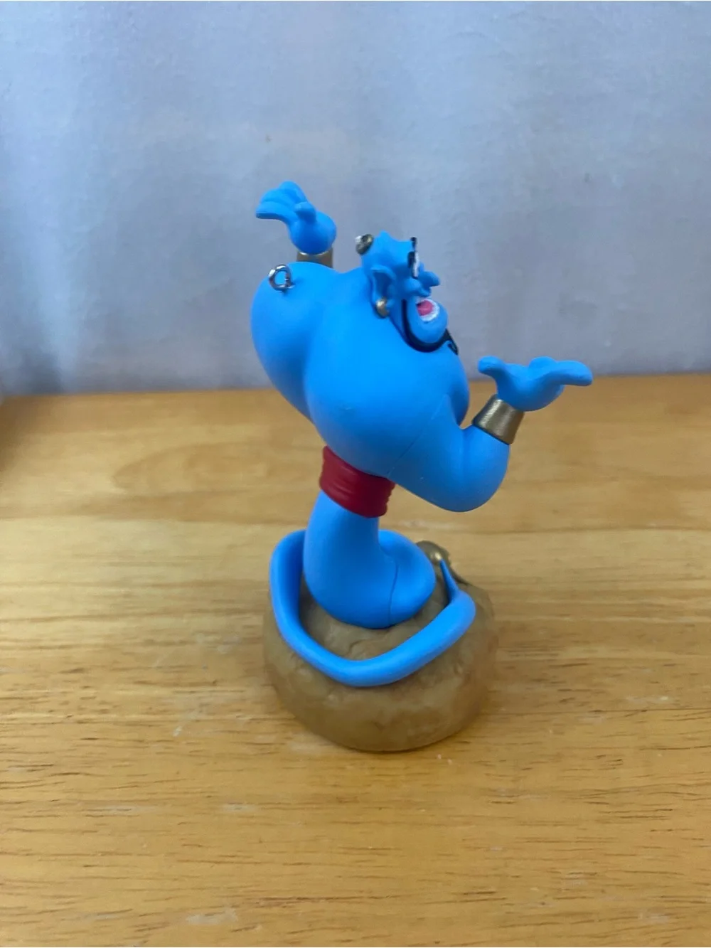 2015 Hallmark Disney Aladdin Blue Genie Ornament